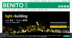 Desktop Screenshot of benito.com