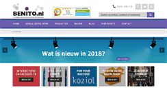 Desktop Screenshot of benito.nl